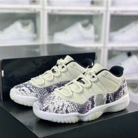 2023 Original J 11 "Snakeskin Light Bone" Low Cut Basketball Shoes Casual Sneakers for Men Women