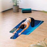 Rubber Pilates Gymnastics Mat Anti-Slip Exercise Mats Core Training Soft Portable High-Temperature Resistant for Home Gym Office