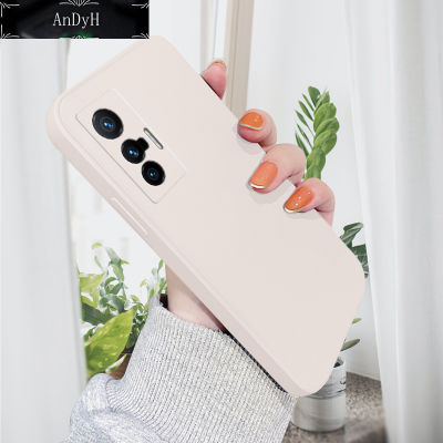 AnDyH Casing Case For VIVO X70 X70 Pro 5G Case Soft Silicone Full Cover Camera Protection Shockproof Rubber Cases