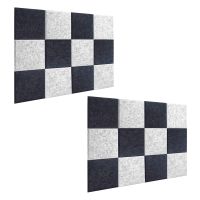 24 Pcs Acoustic Foam Panels,Soundproofing Panel Beveled Edge Sound Panels, Acoustic Treatment Used in Home&amp;Offices Wall