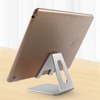 Aluminium Alloy Metal Tablet Stand Bracket Universal Phone Holder for iPad Pro Mini Air 11inch for iphone 8 X SE 11 Samsung S20 Selfie Sticks