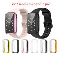 ปกป้องหน้าจอเคสสำหรับ Xiaomi Mi Band 7 Pro เคสเคสสำหรับ Xiaomi คลุมทั้งหมด Mi Band 7Pro Mi Band 7เคสมือถือ Pro Bumper กรอบ