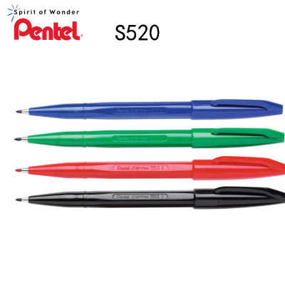 Pen Sign Pen Fiber-Tipped Pen , Felt Tip Micron Marker 6 Pieces Blue Black Red Green Ink nded S520
