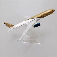 16Cm Bahrain แอร์เวย์ GULF Airbus 330 A330สายการบินโลหะผสม1:400อากาศยานเครื่องบินจำลองรถยนต์ไดคาสพร้อมที่ยึด