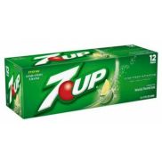 Nước ngọt 7up hương chanh - thùng 12 lon của Mỹ