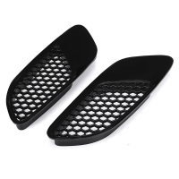 4PCS for Real M3 Model Car Front Air Scoop Bonnet Vent Hood Vent Louvers For E90 E91 E92 E93 M3 ABS