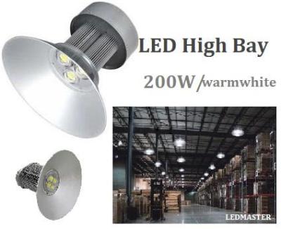 LED HIGH BAY โคมไฟไฮเบย์ led โคมไฟโรงงาน 200W เเสง warmwhite