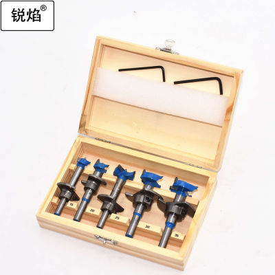 Free Shipping wood Hole Saw Drill Bit Set 5pcs 1520253035mm Woodworking Tools Precision Scale Hole Saw Carbide