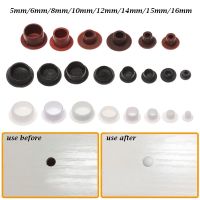 【cw】 50Pcs 5-16mm Hole Covers Protection Screw Cover Dust Plug Stopper Cabinet Hardware Grommet ！