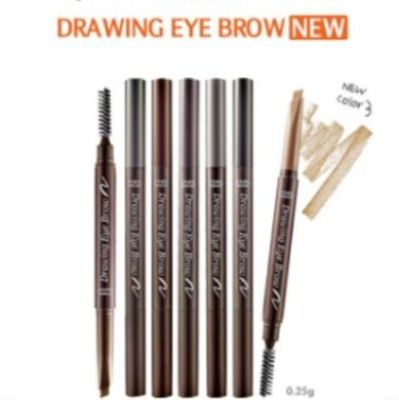 Etude House Drawing Eye Brow NEW เพิ่มปริมาณไส้ 30% ดินสอเขียนคิ้วเนื้อครีมอัดแท่ง