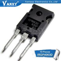 【✎】 AR Traders Dina 10PCS IRGP4063D TO-247 GP4063D TO-247 IRGP4063 IRGP4063DPBF TO-3P 48A 600V