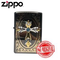 Zippo Pray Emblem BK / Made in USA / Boyfriend Gift
