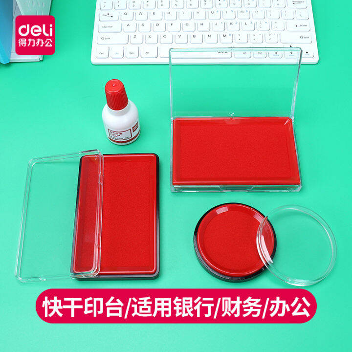 Effective quickdrying ink pad sponge core large quickdrying red, blue