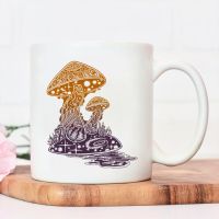 Shroom Swamp Mug Water Cup Dream Mushroom In The Swamp Ceramic Mug Creative Coffee Cups Cute Juice Mugs