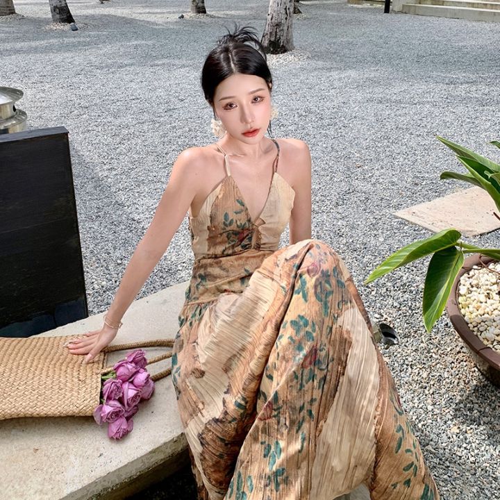 summer-the-new-chinese-style-restoring-ancient-ways-condole-belt-dress-female-v-neck-niche-back-hollow-out-thin-vacation-fairy