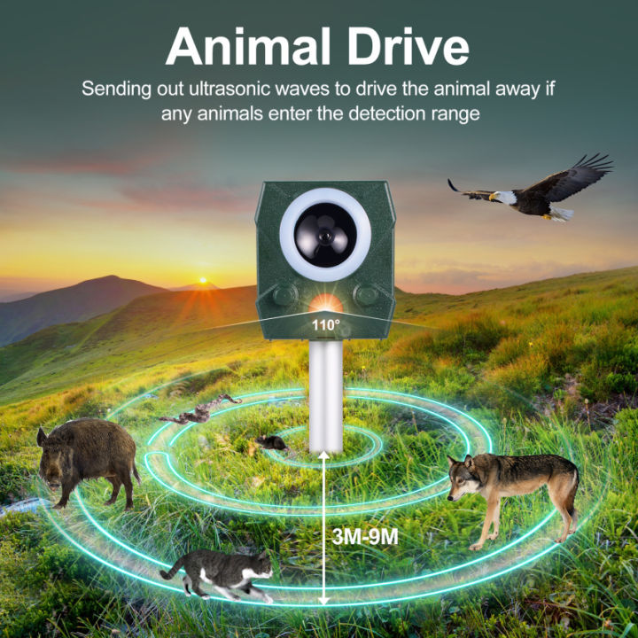 cat-mosquito-repeller-ultrasonic-solar-rat-repeller-mink-repeller-usb-rechargeable-waterproof-led-light-garden-mink-repeller-effective-against-cats-dogs-birds-rats-mink