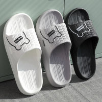 2022 Summer Flat Bathroom Home Slippers Women Cartoon Print Soft Sole EVA Indoor Slides Men Sandals Non-slip Flip Flop Deodorant