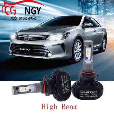 New หลอดไฟหน้า LED 80w สําหรับ Toyota Camry High Beam 9005 2007-2017 2 ชิ้น