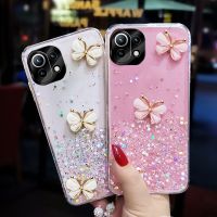 เคสแบบนิ่มลายผีเสื้อกากเพชรเคสโทรศัพท์อย่างนิ่มสำหรับ Xiaomi Mi 11Ultra 11 10T Pro 10 Mi 9T