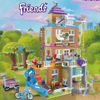 LEGO Compatible 41340 Friends Series Set Friendship House 865PCS Toys for KID Girls Building Blocks Bricks Birthday Christmas Gifts