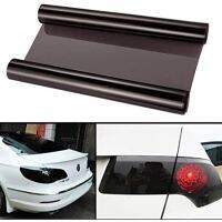 CAR LIGHT FILM 40X100CM ฟิล์มติดไฟหน้า ฟิล์มติดไฟหน้ารถยนต์ ฟิล์มดำติกรถ ฟิล์มดำติดกระจก ฟิล์มติดโคมไฟหน้ารถยนต์ ฟิล์มติดไฟท้าย สีดำชา T0544