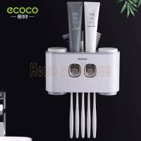 [ส่งเร็วพิเศษ!] ECOCO ที่บีบยาสีฟัน เครื่องบีบยาสีฟันอัตโนมัติ ที่ใส่แปรงสีฟัน ที่แขวนแปรงสีฟัน เครื่องบีบยาสีฟัน ชั้นวางของในห้องน้ำ E1802