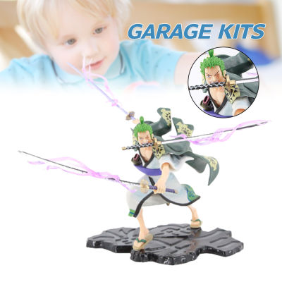 Kimono Zoro Figure Ornaments Simulated Details Model Imitation Color Figurine for Boys Girls Study Room Decor