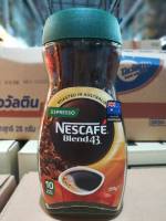 Nescafe Blend43 Espresso เนสกาแฟ เอสเปรสโซ่ อินสแตนท์ คอฟฟี่ กาแฟสำเร็จรูป 250กรัม