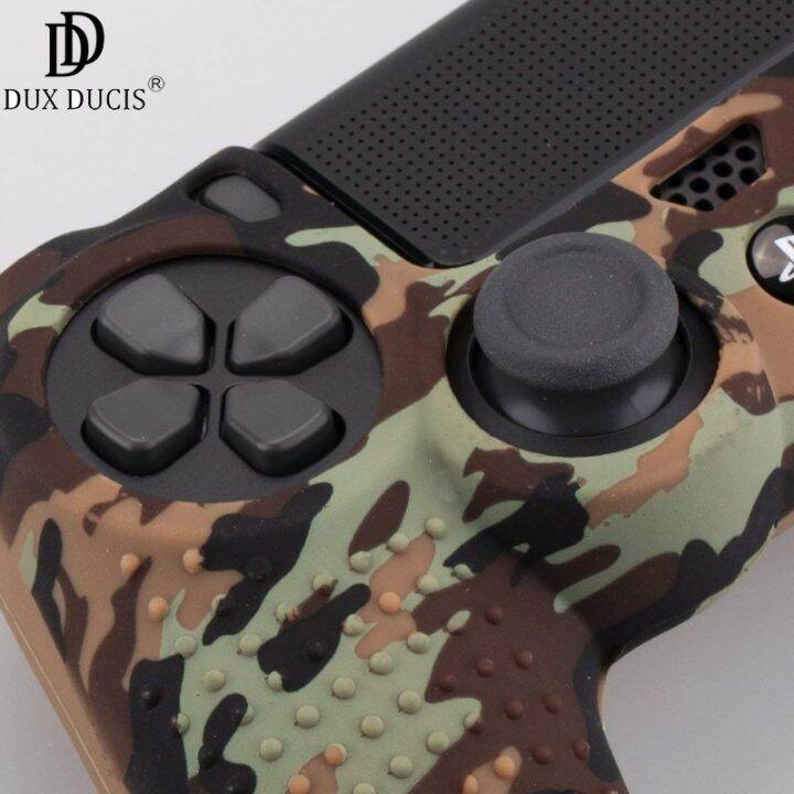 camouflage-case-graffiti-studded-dots-silicone-rubber-gel-skin-for-ps4-slim-pro-controller-cover-case-for-dualshock4