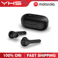 Motorola Moto Buds 085หูฟังไร้สายที่แท้จริงพร้อมระบบควบคุมแบบสัมผัส,แฮนด์ฟรี,กันน้ำและเวลาเล่น15ชั่วโมง