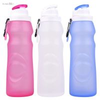 ☢❣△ vanzlife sports silicone water cup soft foldable personality trend portable convenient summer cup