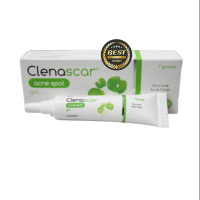 (ล็อตใหม่สุด 24/3/25) Clenascar Acne spot gel 7 g **หลอดเขียว** คลีนาสการ์ แอคเน่ สปอต เจล เจลแต้มสิวจากใบบัวบก