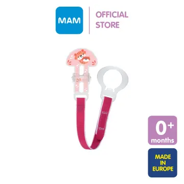 MAM Perfect Baby Pacifier, Patented Nipple, Developed with Pediatric  Dentists & Orthodontists, Girl, 0-3 Months (Pack of 2)