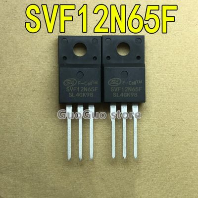 5Pcs Original SVF12N65F TO-220F SVF12N65 TO-220 12N65 12A 650V ทรานซิสเตอร์ MOSFET