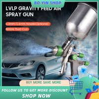 BO YIN LVLP Gravity Feed Air Spr-Ay Gu-N Mini Paint Spraying G-Un Kit 1.4มม. หัวฉีด600Ml Fluid Cup Air Paint Sprayer สำหรับภาพวาดรถเฟอร์นิเจอร์ผนัง