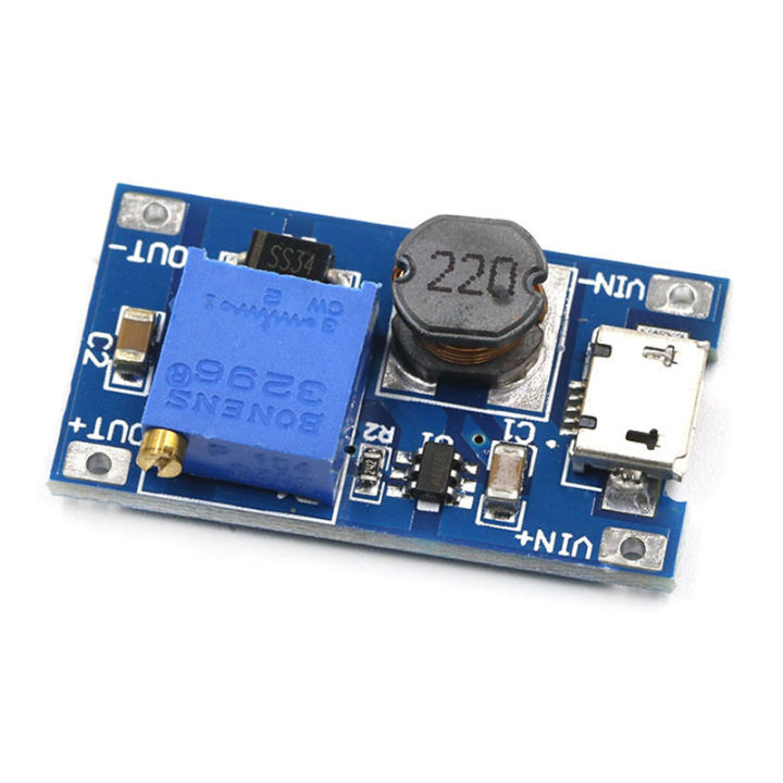 dc-dc-mt3608-boost-โมดูล2a-boost-board-boost-โมดูล-micro-usb-2v-24v-to-5v-9v-12v-28v