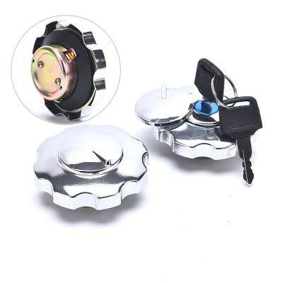 1PCS Aluminum Alloy Diameter 60mm Motorcycle Gas Cap Cover Lock Set CG125 Spare Parts