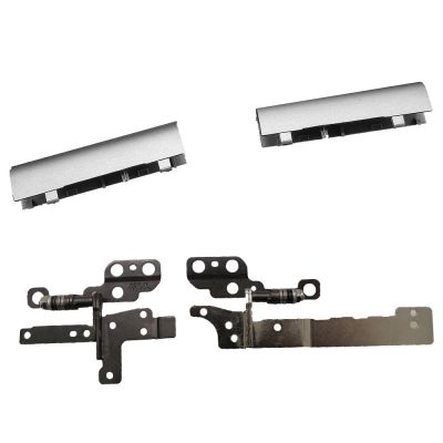 Original Laptop LCD Screen Hinges And Cover Left amp;amp;Right For DELL Inspiron 15 7000 7570 7580 Silvery P/N:0JGG5C