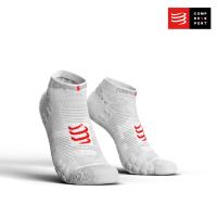 Compressport ถุงเท้าวิ่ง Run Lo-Cut Smart White