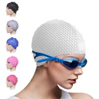 Women Waterproof Swimming Goggles Caps Set Silicone Women Long Hair Large Swim Hat Men Natacion Diving Glasses Equipment 2022 Swim Caps