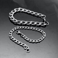 Sufeng สแตนเลส NK Chains กำไลเหล็กไททาเนียมของแท้สร้อยข้อมือสีแดงฮิปฮอปคู่รักฮิปฮอปอเนกประสงค์