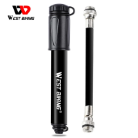 ∏❅☎ WEST BIKING Bicycle Air Pump Portable Mini Alloy Air Pump For Bike Schrader and Presta Valve Bike Accessories