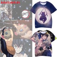 Anime Demon Slayer Inosuke Hashibira T Shirt Adult Shirt Japanese Cartoon
