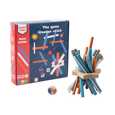 เกมสีสำหรับเด็กไม้เกมกระดานปริศนาไม้ปั๊มเพลงสมดุลไม้การพัฒนาทางปัญญาของเล่นแบบโต้ตอบ