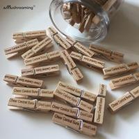 100pcs Personalized Gift Mini Pegs Engrave Name clothes pegs Decoration Clothespins Wedding Party Birthday gift tag favors