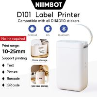 ✵☃┋ New Niimbot D101 Label Printer Wireless Bluetooth Thermal Label Tape Roll Label Sticker Inkless Label Maker