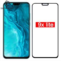 tempered glass on honor 9x lite protective glas screen protector for huawei honer onor 9xlite 9 x light x9 safety film 6.5 huwei