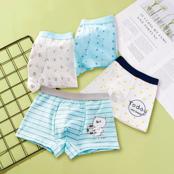 Children's Underwear Boys' Boxer Pants Cotton Shuttle Baby Boys ...