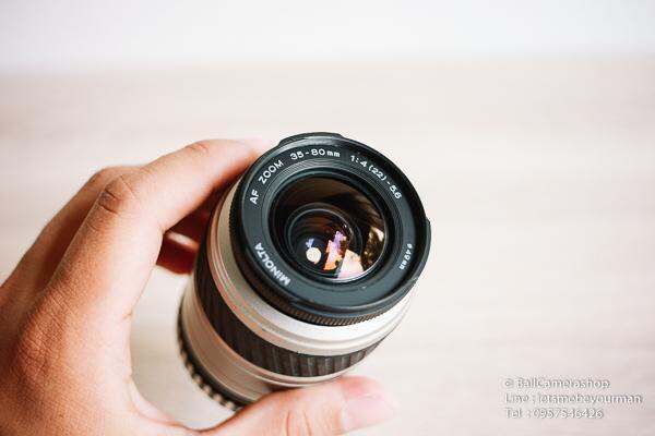 ขายเลนส์มือหมุน-minolta-35-80mm-f4-5-6-ใส่กล้อง-olympus-เเละ-panasonic-mirrorless-ได้เลยไม่ต้องหา-adapter-serial-92011853