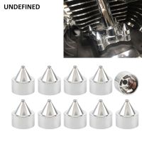 Bolt Cover Engine Kit 10Pcs Motor Topper Bolts Head Caps For Indian Harley Twin Cam Tou Softail Sportster Scout Essories